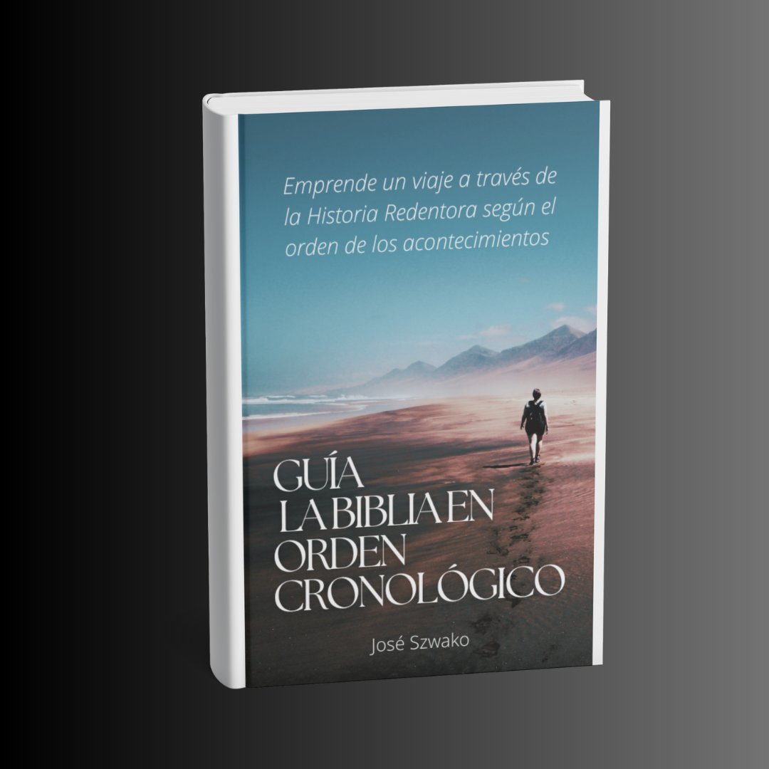 Ebook Guía La Biblia en Orden Cronológico + Mockup (Gradiente Negro)